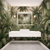 Tropical Forest -  Coastal & Nature Luxury Wallpaper Mural | Wall Treatments by ELLE WALLS