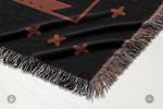 AEON Cross Jacquard Woven Blanket | Linens & Bedding by Sean Martorana. Item made of cotton