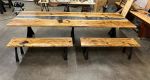 CUSTOM massive Hickory river table ! | Dining Table in Tables by Pelican State Woodworks