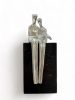 999 Fine Silver Electroformed Couple Sculpture | Sculptures by YENNY COCQ