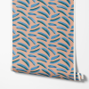 Tossed Swipes Wallpaper | Wall Treatments by Color Kind Studio. Item composed of fabric and paper