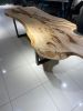 Ash Wood Table - Live Edge Wood Table - Custom Table | Dining Table in Tables by Tinella Collection. Item composed of wood and steel in mid century modern or contemporary style