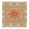 Suzani White Washed Tapestry - Pale Color Uzbek Table Cloth | Tablecloth in Linens & Bedding by Vintage Pillows Store