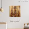 Haussmann® Forest Dweller Ayutthaya Panel 24 x 24 x 2.75 in | Wall Sculpture in Wall Hangings by Haussmann®
