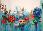 Born | Oil And Acrylic Painting in Paintings by Colleen Sandland Beatnik. Item composed of canvas & synthetic