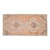 Vintage Beige Midcentury Karapinar Runner 4'11" X 10'3" | Runner Rug in Rugs by Vintage Pillows Store. Item composed of wool & fiber