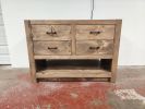 Model #1037 - Custom Single Sink Bathroom Vanity | Countertop in Furniture by Limitless Woodworking. Item composed of maple wood in mid century modern or contemporary style