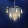 Industrial 9-Bulb Chandelier Pendant | Chandeliers by Michael McHale Designs. Item made of glass