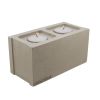 Mini Cinderblock Candle Holder | Decorative Objects by Caos Motē