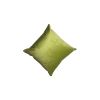 Green Velvet Handprinted Pillow | Pillows by Britny Lizet. Item composed of fabric in boho or contemporary style