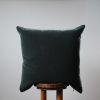 Olive Green Mohair Pillow 24x24 | Pillows by Vantage Design