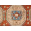 Vintage Caucasian Rug - Soft Pink and Blue Colors Wool Rug | Area Rug in Rugs by Vintage Pillows Store. Item made of cotton