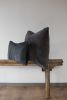 Grey Faux Fur Pillow 22x22 | Pillows by Vantage Design