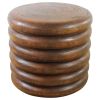 Haussmann® Mango Stacked Rings Table 20 D x 18 in High | Coffee Table in Tables by Haussmann®