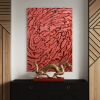 Fingerprint Mars Wall Decor | Decorative Objects by PlusObject