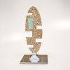 Matrix: A 1-of-1 Modernist Alchemy Sculpture | Sculptures by Lago Luna Studio