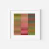 Purple Red Stripe Colour Study Print | Prints in Paintings by Amelia Coward