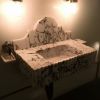 Modern Design Fluted Calacatta Viola Marble Sink : A Unique Work of Art for Your Bathroom | Water Fixtures by AYMARBLEDESIGN LLC