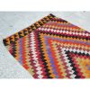4.1x10.7FT Vintage Handmade Wide Multi Colored Entryway | Runner Rug in Rugs by Vintage Pillows Store. Item made of cotton