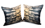 ONDA PILLOW (silk) | Pillows by LUMi Collection. Item made of fabric