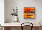 Sunset | Oil And Acrylic Painting in Paintings by Checa Art. Item composed of canvas and synthetic