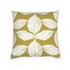Rose Leaf Velvet Cushion | Pillows by Sean Martorana. Item composed of cotton