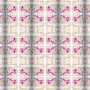 Italic, Fawn & Fuchsia | Fabric in Linens & Bedding by Philomela Textiles & Wallpaper. Item composed of cotton