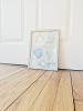 MEMORIES #3, Original Framed Painting on Canvas Paper | Oil And Acrylic Painting in Paintings by Damaris Kovach. Item composed of canvas in contemporary style