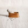 Oak Mortar and Marble Pestle | Tableware by The Collective