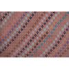 Vintage Embroided Konya Kilim Rug 4'4'' X 5'5'' | Area Rug in Rugs by Vintage Pillows Store. Item made of cotton