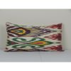 Ikat Lumbar Pillow Case, Made of Vintage Handloom Cushion Co | Pillows by Vintage Pillows Store
