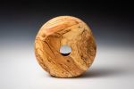Spalted Birch Wheel | Decorative Objects by Louis Wallach Designs. Item composed of birch wood