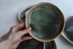 dinner / cake plate, side dish, dinner/serving platter | Serveware by Laima Ceramics. Item composed of stoneware in minimalism or contemporary style