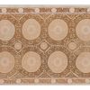Suzani Bedspread - Neutral Pastel Uzbek Textile - Tribal Emb | Tablecloth in Linens & Bedding by Vintage Pillows Store