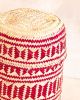 Extra Small Oaxacan Woven Basket - Crimson | Storage Basket in Storage by MINNA