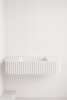 Floating Carrara Marble Sink | Custom Wall Mounted Wash Basin | Water Fixtures by Vero Marble