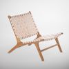 Grace Lounge Chair | Chairs by OM Editions: A Limited Edition Furniture Collection. Item composed of wood and leather