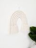 XL Rainbow Wall Hanging, Nursery Decor, Macramé Rainbow | Macrame Wall Hanging in Wall Hangings by Damaris Kovach. Item composed of cotton