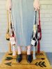 Macrame Wine Tote | Macrame Wall Hanging in Wall Hangings by Likewoah Handmade (Sam). Item composed of fiber