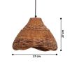 Tukani Oval Hanging Lamp | Pendants by Home Blitz. Item composed of metal