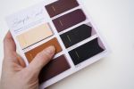 Leather Samples | Strap in Storage by Keyaiira | leather + fiber | Artist Studio in Santa Rosa. Item made of leather