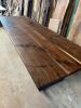 Walnut Dining Table | Tables by Good Wood Brothers. Item made of walnut works with mid century modern style