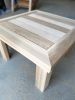 Outdoor Coffee Table Hand Made Using Clear Cedar | Tables by Good Wood Brothers. Item composed of wood