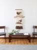 TWIGGY | Macrame Wall Hanging in Wall Hangings by Keyaiira | leather + fiber | Artist Studio in Santa Rosa. Item composed of cotton & fiber