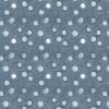 Polka, Indigo | Fabric in Linens & Bedding by Philomela Textiles & Wallpaper. Item made of linen