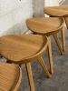 Mid Century Modern Swivel Stool: Hardwood Swiveling Tractor Seat Chair, USA made | Clock in Decorative Objects by Niaa