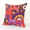 Suzani Square Cushion Cover, Tribal House Decor- Embroidery | Pillows by Vintage Pillows Store