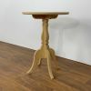 Scrolled Base Round Side Table | Tables by Dust Furniture