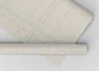 Dotted Plaid Wallpaper in Beige | Wall Treatments by Eso Studio Wallpaper & Textiles. Item composed of paper in minimalism or mid century modern style