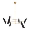Alan Mizrahi MV3002 Franca Large Pivoting | Chandeliers by Alan Mizrahi Lighting Design